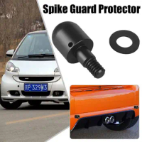 1Pcs Car Rear Bumper Spike Guard Protector Anti-collision Tail Cone Round Head Sharp Head For Benz SMART Fortwo Z9G2