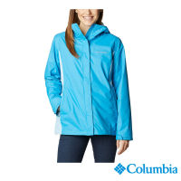 【Columbia 哥倫比亞 官方旗艦】女款- Omni-Tech Arcadia防水外套-藍色(URR24360BL/GF)