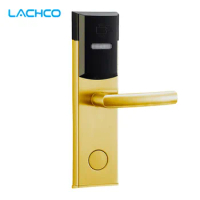 LACHCO Smart Card Door Lock Electronic Digital Lock Free-Style Handle For Home Office Hotel Room L16039SG