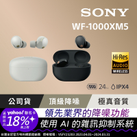 SONY WF-1000XM5 真無線 主動式降噪耳機