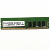 SureSdram DDR4 16GB 2133 ECC UDIMM Server RAM 16GB 2RX8 PC4-2133P-EE0-11 DDR4 Desktop Server Memory