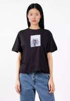 CALVIN KLEIN 印花短袖T恤