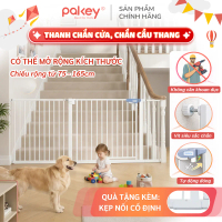 Thanh Chắn Cửa, Thanh Chắn Cầu Thang Pakey Không Khoan Đục Nâng Cấp Tự Động Đóng, Chính Hãng Cao Cấp