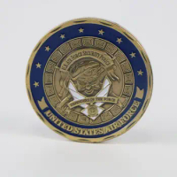 United Stateds Air Force Bronze Plated Coin US Defenders of the Force Commemorative Coins