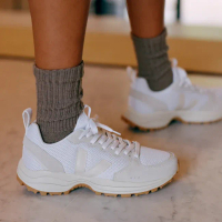 法國 VEJA 經典小白鞋 VENTURI 增高老爹鞋 灰白 女