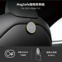 【JOWUA】特斯拉 TESLA Model S X MagSafe 磁吸掛鉤組(2023+ Model S X)