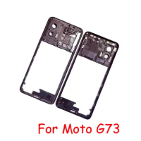 Best Quality For Motorola G73 Middle Frame Housing Bezel Repair Parts