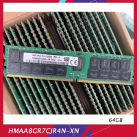 1 Pcs For SK Hynix RAM 64GB 64G HMAA8GR7CJR4N-XN DDR4 3200 ECC REG PC4-3200AA RDIMM Server Memory