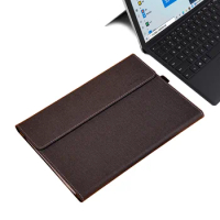 Cover for Microsoft Surface Pro 9/Pro 9 5G, Multi-Angle PU Leather Case for Keyboard and Stand with Pen Holder