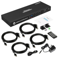 TESmart 8x1 HDMI KVM switch Support resolution up to 3840*2160@30Hz 8x1 HDMI KVM switch