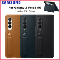 Original Samsung Galaxy Z Fold3 Leather Flip Cover for Galaxy Z Fold 3 5G High quality Leather Case