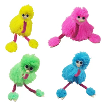 Ostrich puppet toys with strings, puzzle string dolls, performance props, puzzle small toys
