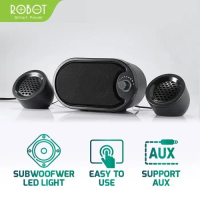 SALE Speaker Robot RS170 Music Speaker for PC laptop & smart phone original