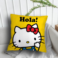 Soft Polyester Pillow Covers Comfortable Cushion Case for Bedroom Decor 45x45cm