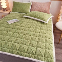 comfortable Soft Foldable Tatami Mat Adults bedroom Winter Thick Warm Cashmere Single Double Mattress twin queen king size