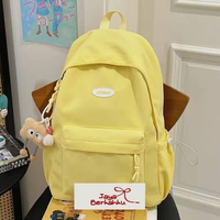 RANSEL KOREA PN344 BACKPACK WANITA RANSEL ANAK TAS BACKPACK FASHION TAS RANSEL PN344 - KUNING