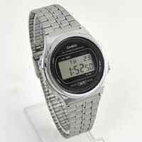 CASIO手錶 復古經典圓形電子錶【NECE61】原廠公司貨