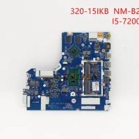 Scheda Madre DG421 DG521 DG721 NM-B242 For Lenovo Ideapad 320-15IKB Laptop Motherboards With CPU I5-7200U 5B20N86496 Working