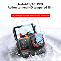 Insta 360Ace Insta ACEACEPRO HD Tempered 1film Insta360 One X2 Accessories Camera Equipment Complete Set of Tempered Film Glass