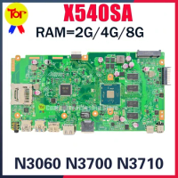 KEFU X540S Laptop Motherboard For ASUS X540SA X540SAA F540SA A540SA R540SA D540SA N3050 N3060 N3150 N3700 4G 100% Working Testd