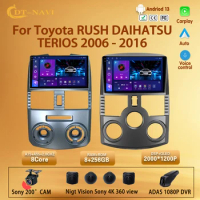 Car Radio carplay For Toyota Rush/ Daihatsu Terios android radio Multimedia Video Player Navigation Stereo GPS WIFI No 2 din