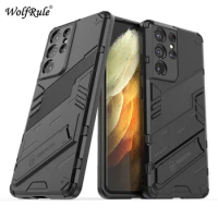 For Cover Samsung Galaxy S21 Ultra Case For Samsung S21 Ultra Shockproof PC Cover For Samsung A02 M31 M51 M02 S21 Ultra Fundas