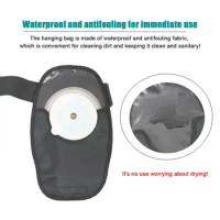 Colostomy Bag Cover Waterproof Adjustable Portable Universal Stretchy Ostomy Pouch Cover for Stoma Urostomy IIeostomy Bag U O1C3