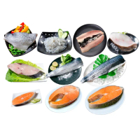 【鮮綠生活】家常鮮魚雙拼6件組(金目鱸魚;土魠魚;虱目魚肚;鯖魚;鮭魚;白腹魚)