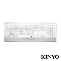 【KINYO】USB有線超薄多媒巧克力鍵盤 (LKB-89)