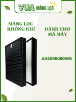 Màng lọc không khí thay thế [SAM]: AX60R5080WD – màng lọc kết hợp HEPA và Than hoạt tính