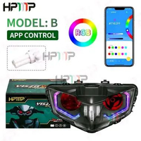 HPMP Lampu Depan LED Yamaha MX King 150 Jupiter MX Exciter 150 V1 V2 Y15ZR V1 V2 LC135 V8 Kontrol Ja