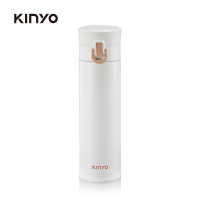 KINYO 304不鏽鋼超輕量保溫杯(白)KIM30W