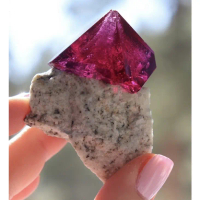 Alum Chrome Alum From Poland Gemmy Purple Crystals And Great Brilliance LQQK  5.2 Cm's