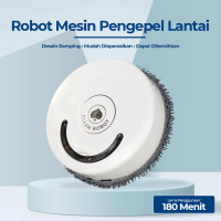 Penutup debu CLEAM Clean Robot Intellegen Mopping Robot Mesin Pengepel Lantai - TDJ-08 - White Terla