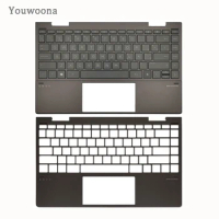 NEW Laptop Lcd Back Cover Case/Front Frame/Laptop Top Case For HP ENVY 13-AY TPN-C147 L94518-001 Keyboard With backlit