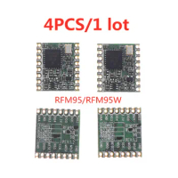 4PCS RFM95 RFM95W 868 915 RFM95-868MHz RFM95-915MHz LORA SX1276 wireless transceiver module FCC ROHS