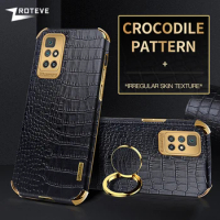 For Redmi10 2022 Case Zroteve Crocodile Pattern Leather Cover For Xiaomi Redmi 10 9 9A 9C 9T 10A 10C Xiomi Redmi10C Redmi9 Cases
