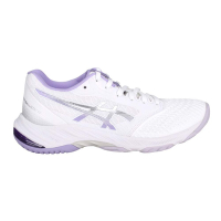 ASICS NETBURNER BALLISTIC FF 3女排羽球鞋 1052A069-104 白銀紫