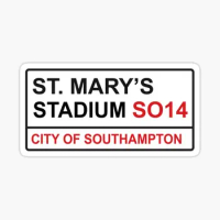 Southampton Football Team St Marys Sta 5PCS Car Stickers for Living Room Decorations Room Anime Wall Laptop Stickers Kid