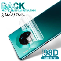 98D Back Real Soft Hydrogel Film For Huawei P30 Lite P20 Mate 30 Pro 30Pro Screen Protector For Huawei Honor 30 9X 20 10 i Cover