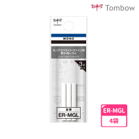 【TOMBOW】MONO graph lite自動鉛筆橡皮替芯 ER-MGL(4袋1包)