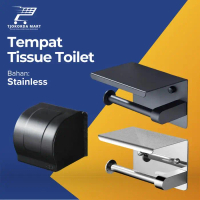 Tempat tissue stainless / tempat tisu roll / tempat tissue toilet