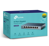 TP-Link TL-SG108 8埠10/100/1000Mbps 鐵殼 網路交換器 Gigabit 交換器