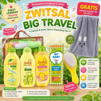 [BIG TRAVEL PACK] ZWITSAL BABY Paket Travel Jumbo Sabun Bayi Baru Lahir