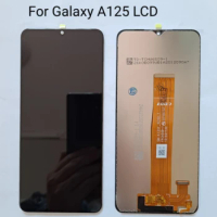 6.5'' Test Lcd For Samsung Galaxy A12 A125 lcd A125F SM-A125F/DS Display Touch Screen Digitizer Assembly Replacement with Frame