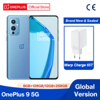 OnePlus 9 5G Global Version Snapdragon 888 8GB 128GB 6.5‘’ 120Hz Fluid AMOLED Display Hasselblad Camera OnePlus Official Store