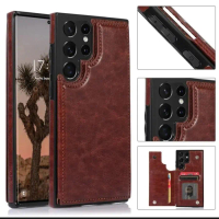 SAMSUNG GALAXY S23 ULTRA / S23 PLUS / S23 Soft Case Dompet kulit Ori