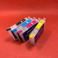 YOTAT Refillable Ink Cartridge T04E T04E1 - T04E4 without Chip for Epson Expression Home XP-2101/XP-4101 / WF-2831/WF-2851