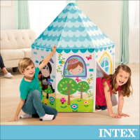 INTEX 公主與王子遊戲帳篷104x104x130cm(44635)