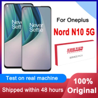 100% Tested 6.49'' IPS LCD For OnePlus Nord N10 5G LCD Display Touch Screen Digitizer Assembly For OnePlus Nord N10 BE2029 Model